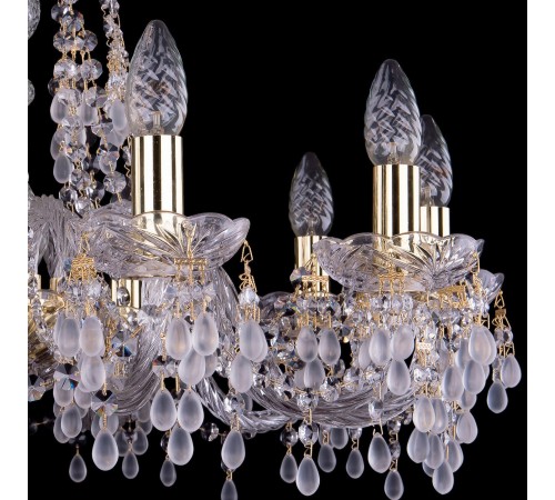 Подвесная люстра Bohemia Ivele Crystal 1410/10/240/G/V0300 1410