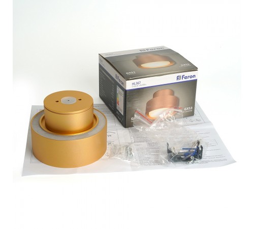 Накладной светильник Feron 48408 HL367