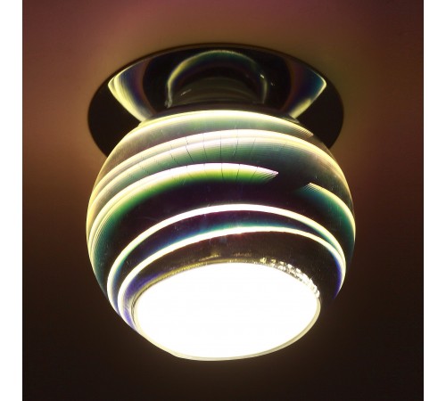 Встраиваемый светильник Эра 1465JC S/CL DK88