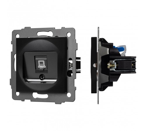 Розетка Ethernet RJ-45 и со шторками, без рамки Arlight 49847 SCT