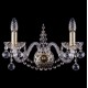 Бра Bohemia Ivele Crystal 1411B/2/160/G/Balls 1411