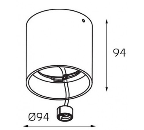 Накладной светильник Italline SKY white SKY