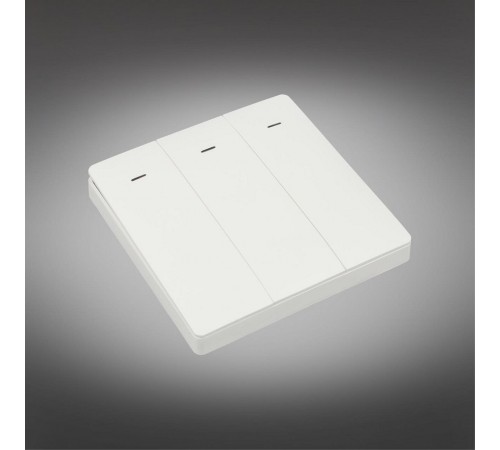 Выключатель беспроводной трехклавишный Aployt APL.0190.00.03 Magnetic track 220