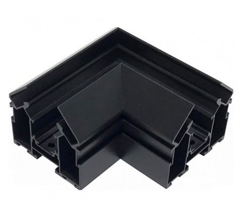 Соединитель угловой L-образный для треков встраиваемых iLedex Technical CORNER CONNECT 4822-61/60-BK VISION48/22