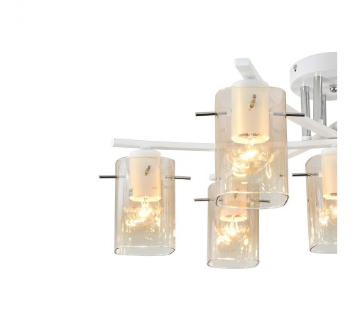 Потолочная люстра Escada 1101/7P White IBERIS