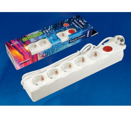 Удлинитель с выключателем Uniel UL-00001747 S-Gsu5