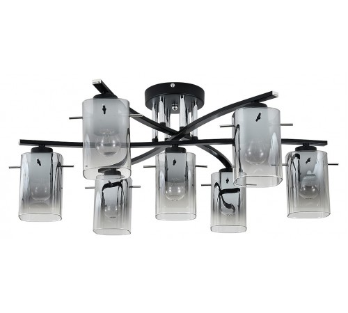 Потолочная люстра Escada 1101/7P Black IBERIS