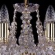 Подвесная люстра Bohemia Ivele Crystal 1413/6/141/G/Leafs 1413
