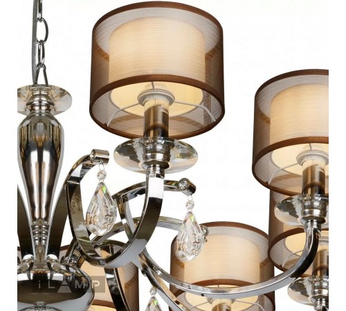 Подвесная люстра iLamp RM16001/10CR Mario