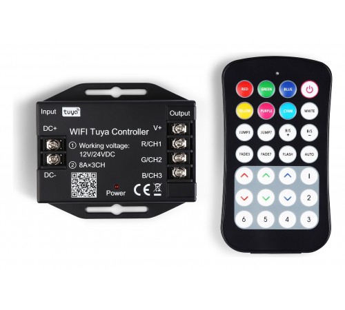 Контроллер-регулятор цвета RGB с пультом ДУ Ambrella Light GS11551 GS