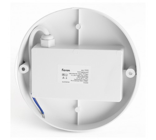 Накладной светильник Feron 51512 TR ЖКХ