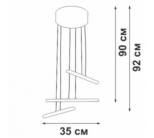 Подвесной светильник Vitaluce V3046-1/3S V3046