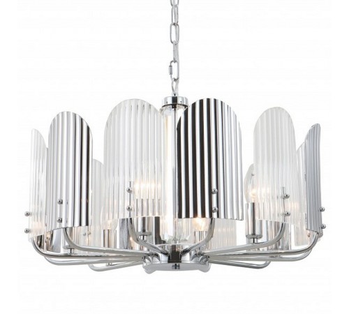 Подвесная люстра iLamp 15571-6 CR+MULT Dolce