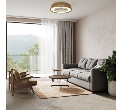 Светильник с вентилятором Mantra (люстры-вентиляторы) 8229 Polinesia