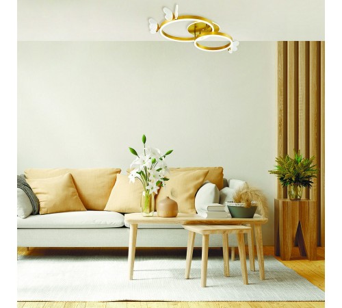 Потолочная люстра Escada 10225/2LED BL Aldania