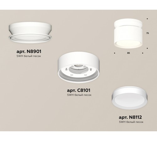 Накладной светильник Ambrella Light XS8101045 XS