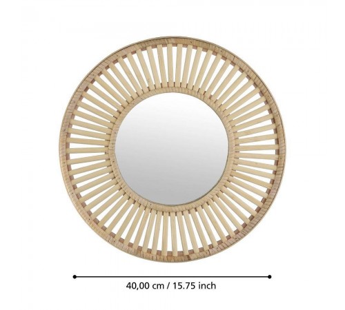 Зеркало настенное (400x20) Mitsuke 425037