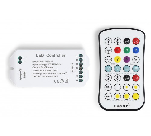 Контроллер-регулятор цвета RGBW с пультом ДУ Ambrella Light GS11501 GS