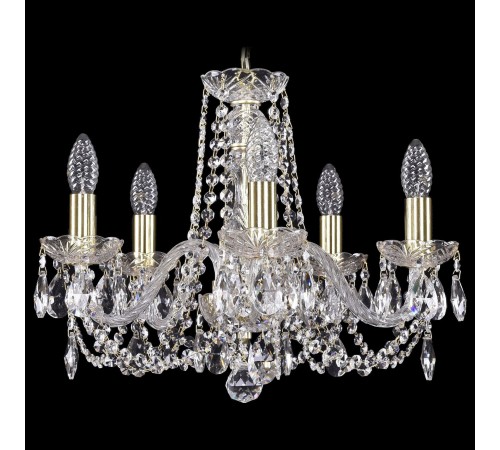 Подвесная люстра Bohemia Ivele Crystal 1402/5/160/G 1402
