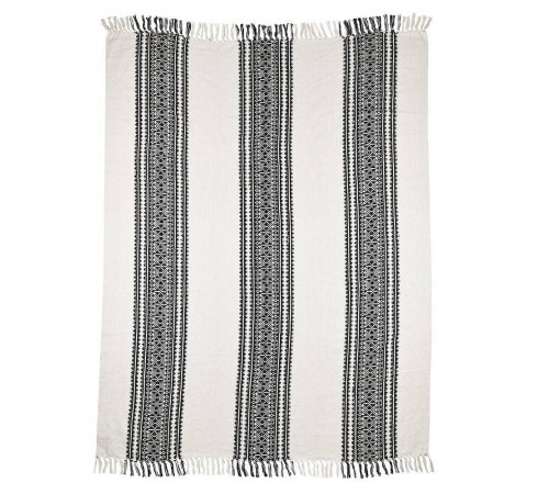 Плед (170x130 см) Longlac EG_420065 белый, черный