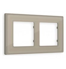 Рамка на 2 поста Ambrella Volt AF580362 Arctic