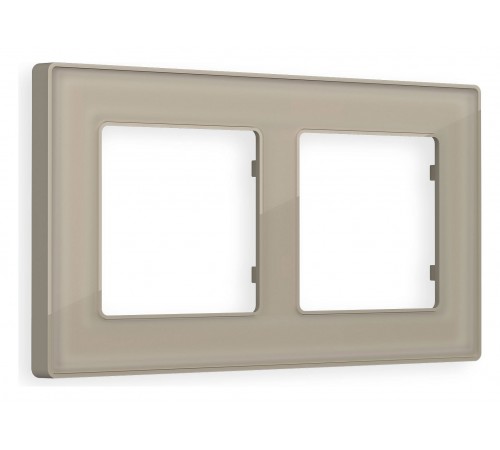 Рамка на 2 поста Ambrella Volt AF580362 Arctic