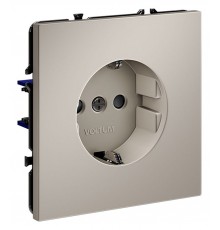 Розетка с заземлением и со шторкой, без рамки Voltum VLS040203 S70