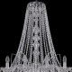 Подвесная люстра Bohemia Ivele Crystal 1411/18/400/h-113/Ni 1411