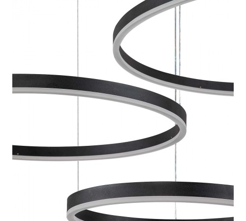 Подвесной светильник Indigo 14001/3P Black Galass