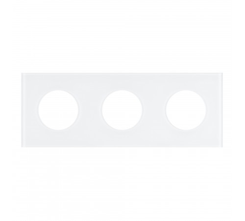 Рамка на 3 поста Arlight 43838 GLARE