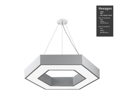 Подвесной светильник Эра Б0050556 Hexagon