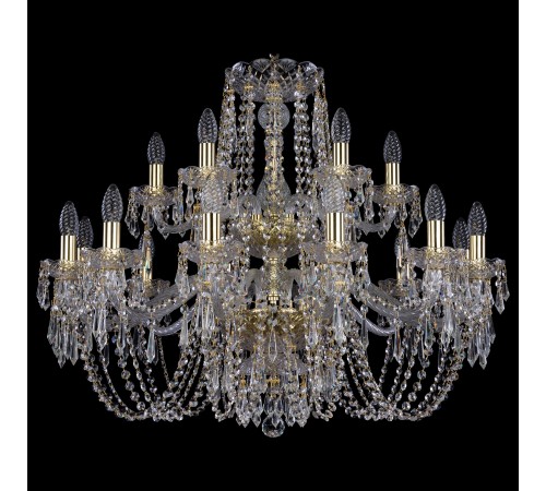 Подвесная люстра Bohemia Art Classic 11.23.12+6.300.2d.Gd.Dr 11.23