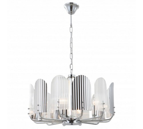Подвесная люстра iLamp 15571-6 CR+MULT Dolce