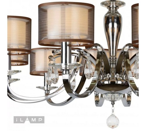 Подвесная люстра iLamp RM16001/10CR Mario