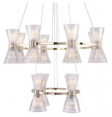 Подвесная люстра Newport 3618/S gold new 3610