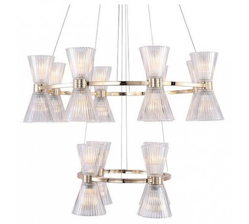 Подвесная люстра Newport 3618/S gold new 3610