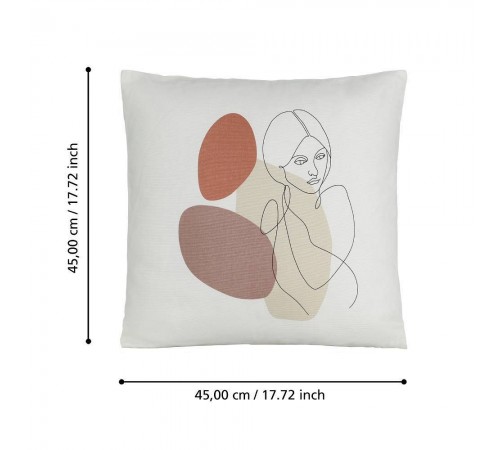 Подушка декоративная (45x45 см) Chevery