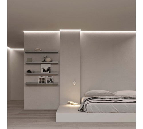 Профиль для контурной подсветки натяжного потолка Arlight 047183 СEIL