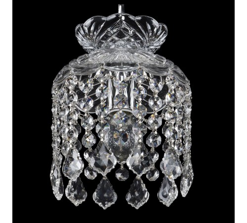 Подвесной светильник Bohemia Ivele Crystal 14781/15 Ni Leafs 1478