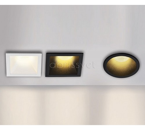 Встраиваемый светильник Italline M01-1012 black M01-1012