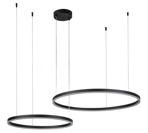 Подвесной светильник Indigo 14001/2P Black Galass
