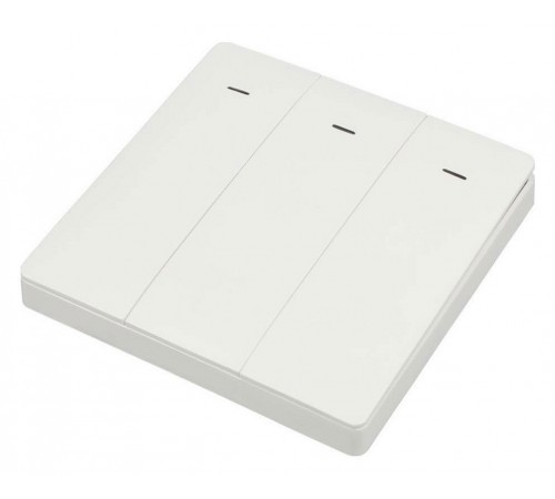 Выключатель беспроводной трехклавишный Aployt APL.0190.00.03 Magnetic track 220