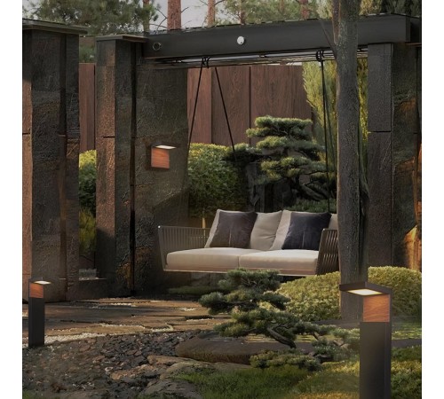 Наземный низкий светильник Loft it 100001/400 Oak