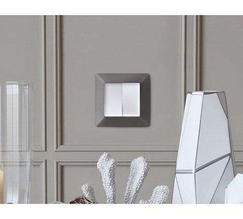 Рамка на 4 поста Ambrella Volt AF110654 Line