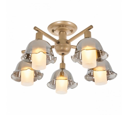 Люстра на штанге MyFar MR1481-5C Lisa