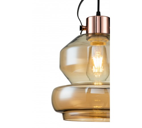 Подвесной светильник Indigo 11022/C/1P Black Sera