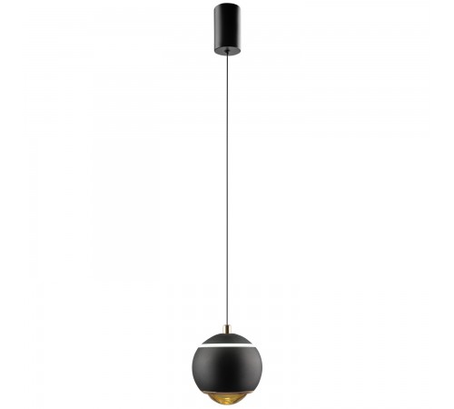 Светильник подвесной Crystal Lux CARO SP LED BLACK