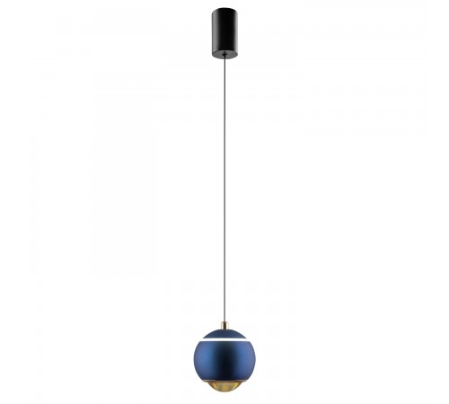 Светильник подвесной Crystal Lux CARO SP LED BLUE