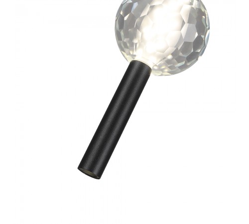 Светильник подвесной Crystal Lux ELVIRA SP8W LED 4000K BLACK