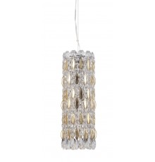 Светильник подвесной Crystal Lux LIRICA SP3 CHROME/GOLD-TRANSPARENT